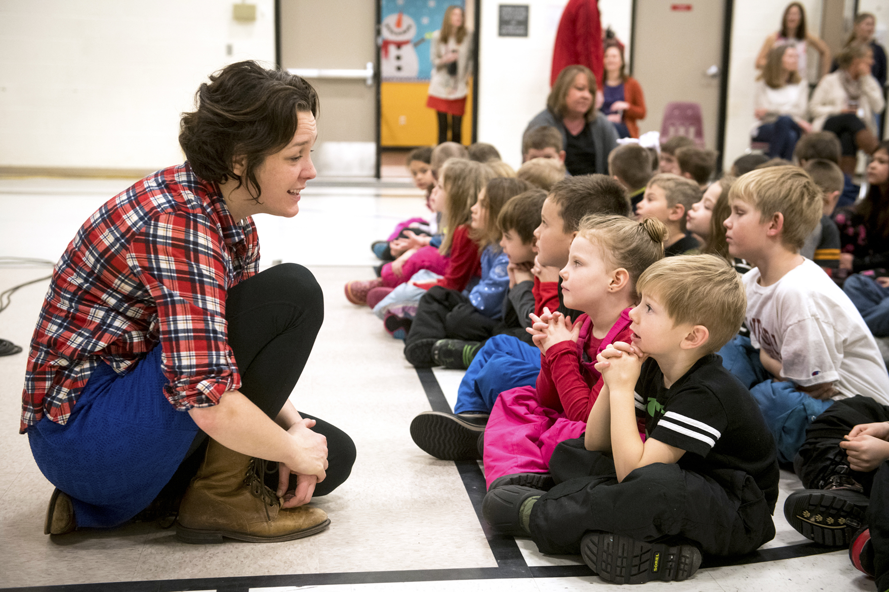 Bon Deberras Visiting Artists at Hemingway Elementary School