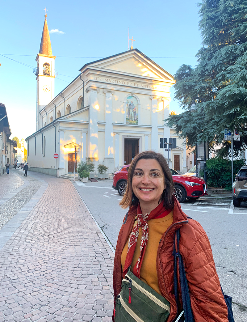 Esther Pearl Watson's childhood church in Ferno