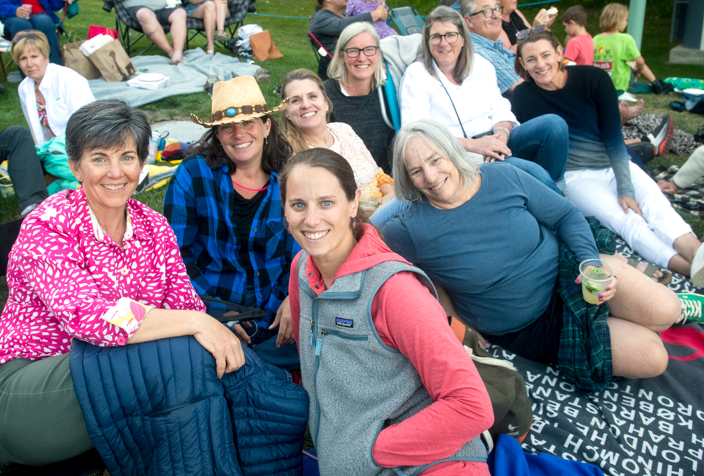 SVMoA Members at a Summer Concert