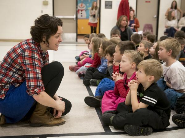 Bon Debarras Professional Artist Residency at Bellevue Elementary