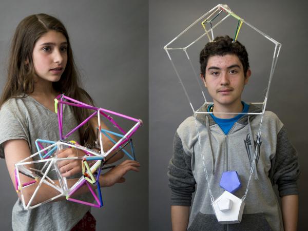 Fashion Shapes—Geometry Sculptures Art Integration Lesson