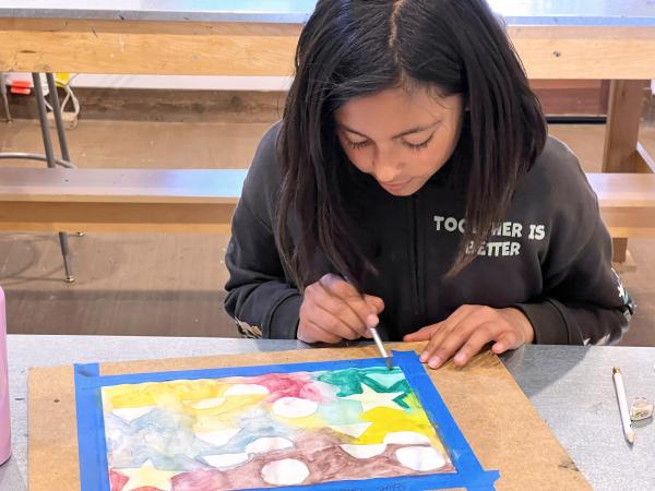 TEEN WORKSHOP: Music-Inspired Watercolors 