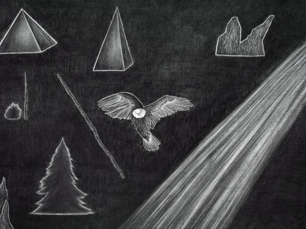 Robyn O'Neil, Ultralight Beam (detail)