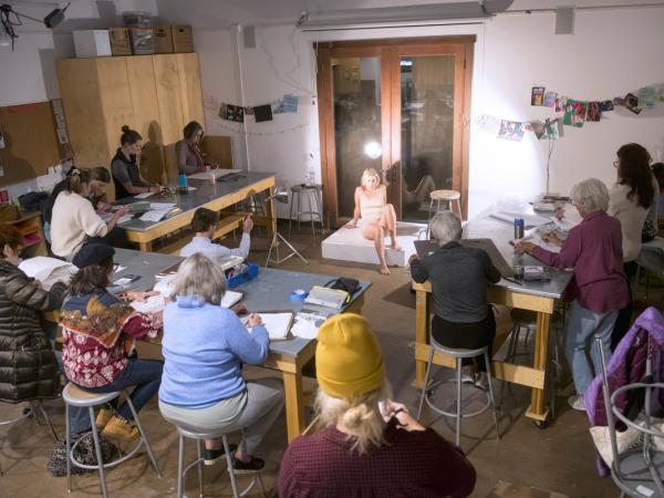 OPEN STUDIO: Figure Drawing at SVMoA