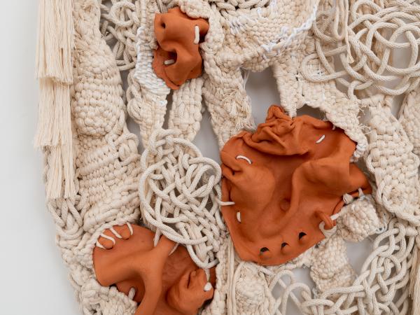Tanya Aguiñiga, part of SVMoA's Intertwined: Weaving in Community